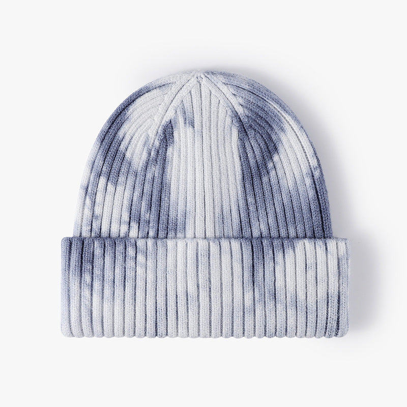 Tie-dye Personalized Wool Hat To Keep Warm