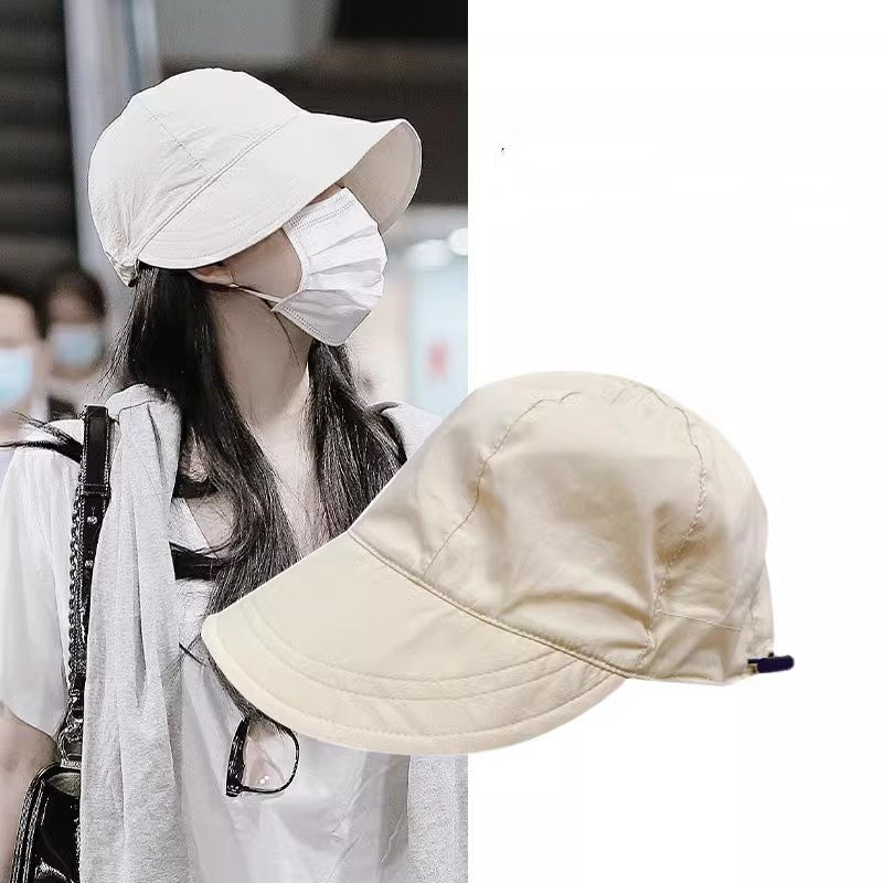 Sun Hat Female Tide UV Protection Thin