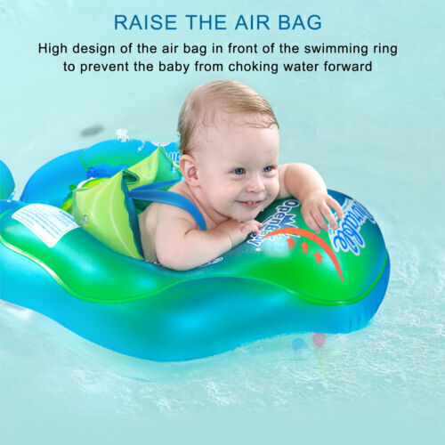 Baby Inflatable Float Swimming Trainer Seat-Helps Learn To Kick Swim 3-72 Months