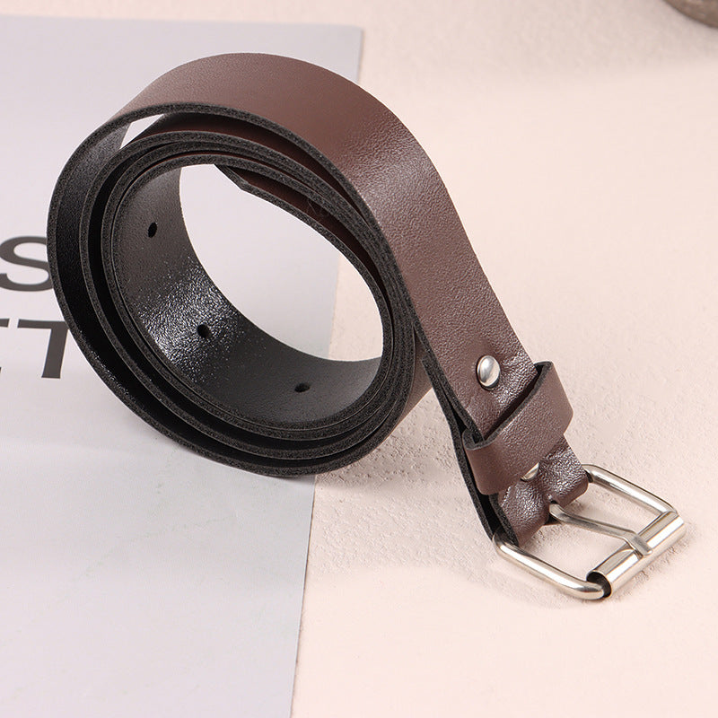 Women's Casual All-matching Pin Buckle Belt