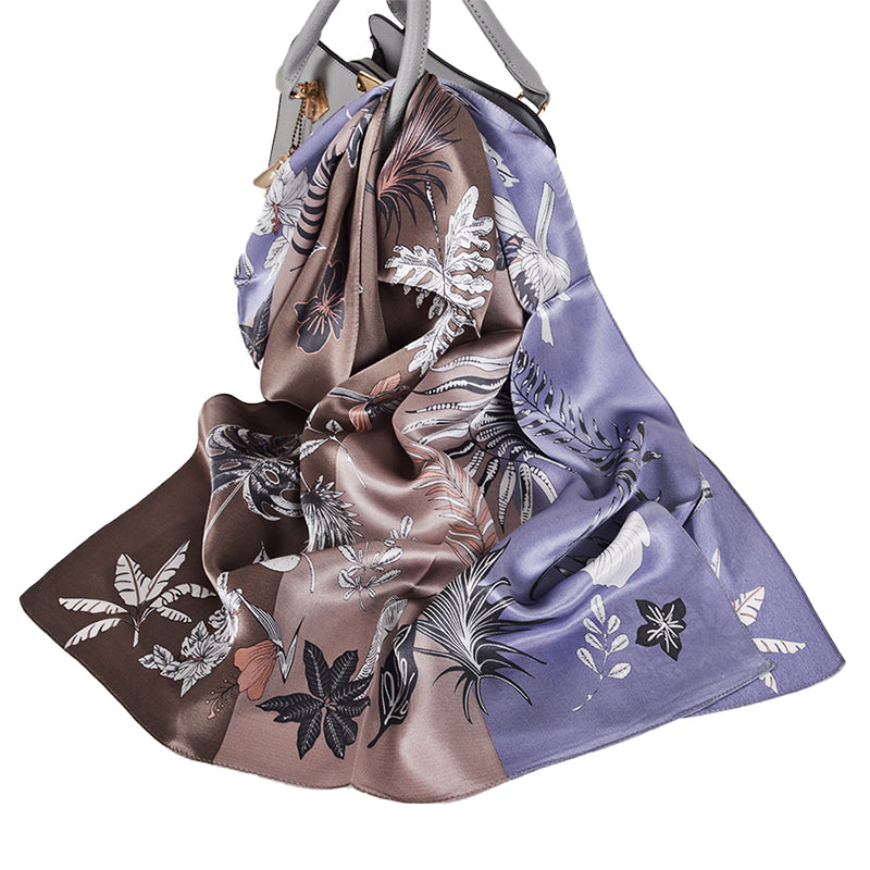 Fashion All-match Foreign Style Silk Long Silk Scarf