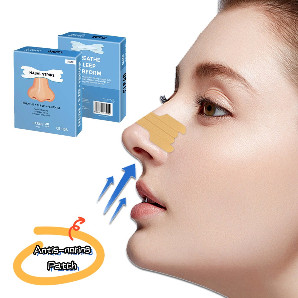 Snoring Stopper Transparent Nose Strip Anti-snoring Prevent Snoring Better Breathing Aid Snoring-prevention Sleep Better