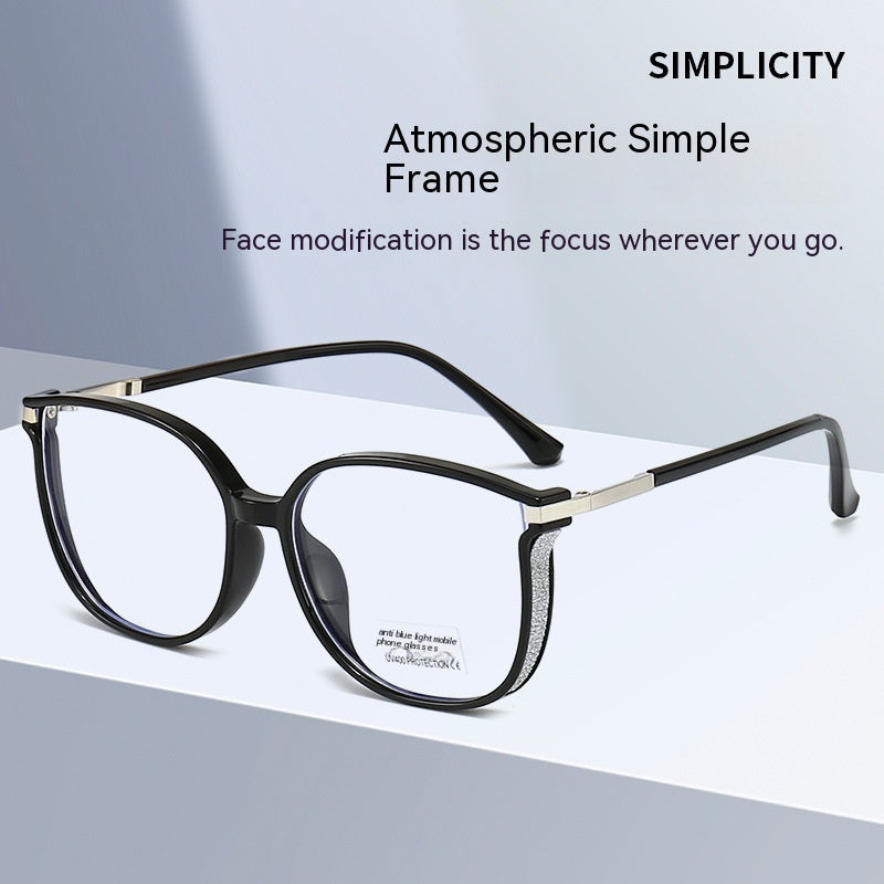 Men Anti-blue Light Large Frame Reading Glasses