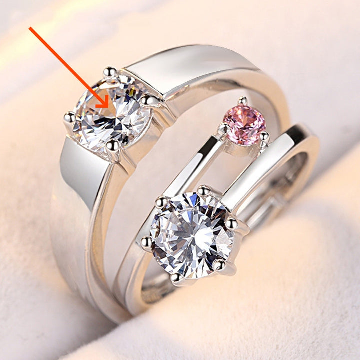 Couple Ring Korean Edition Minimalist