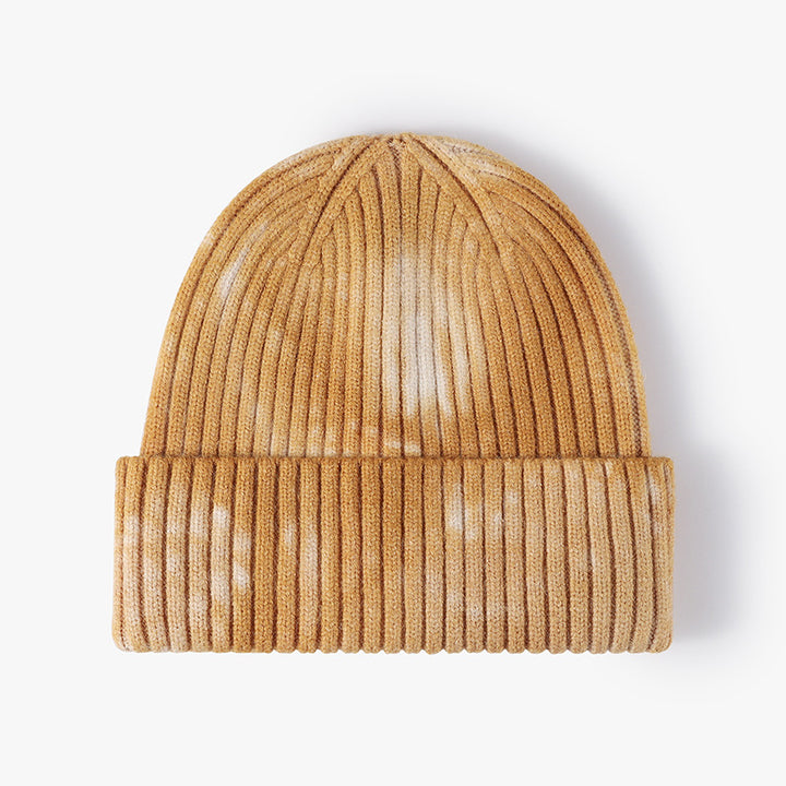 Tie-dye Personalized Wool Hat To Keep Warm