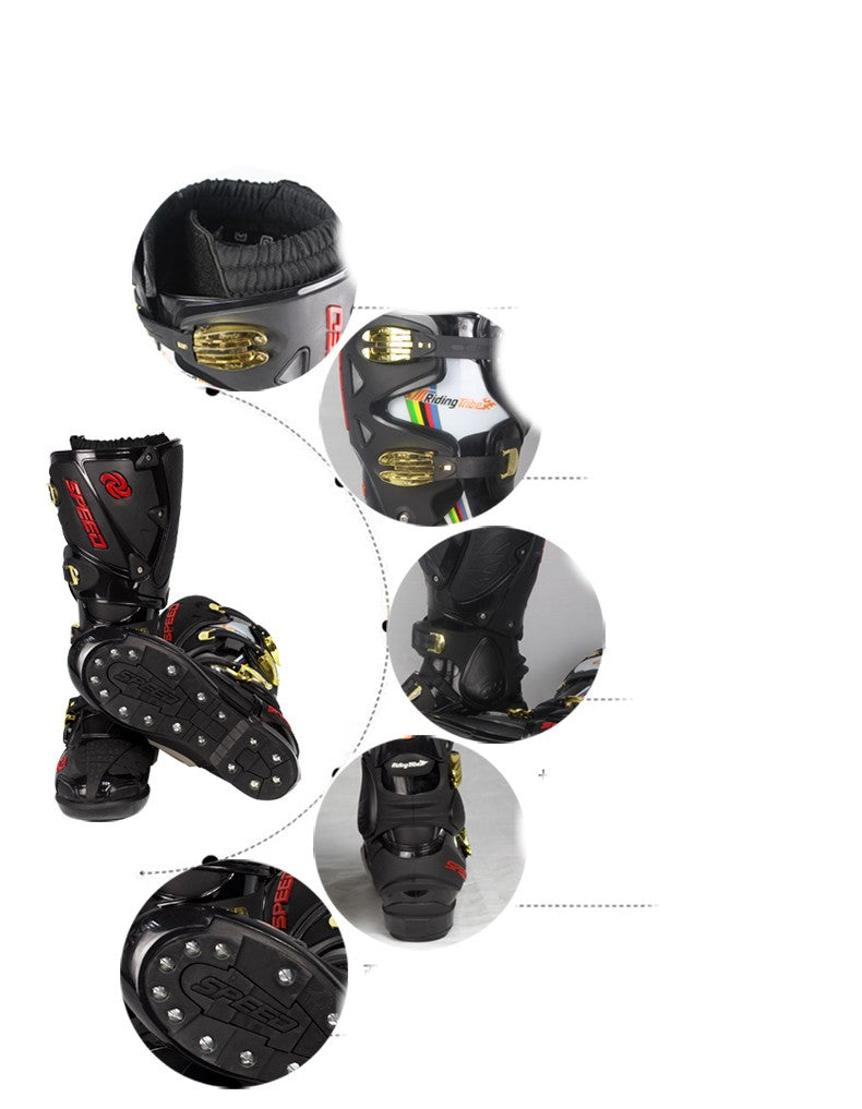 Anti-falling Of Motorcycle Riding Shoes